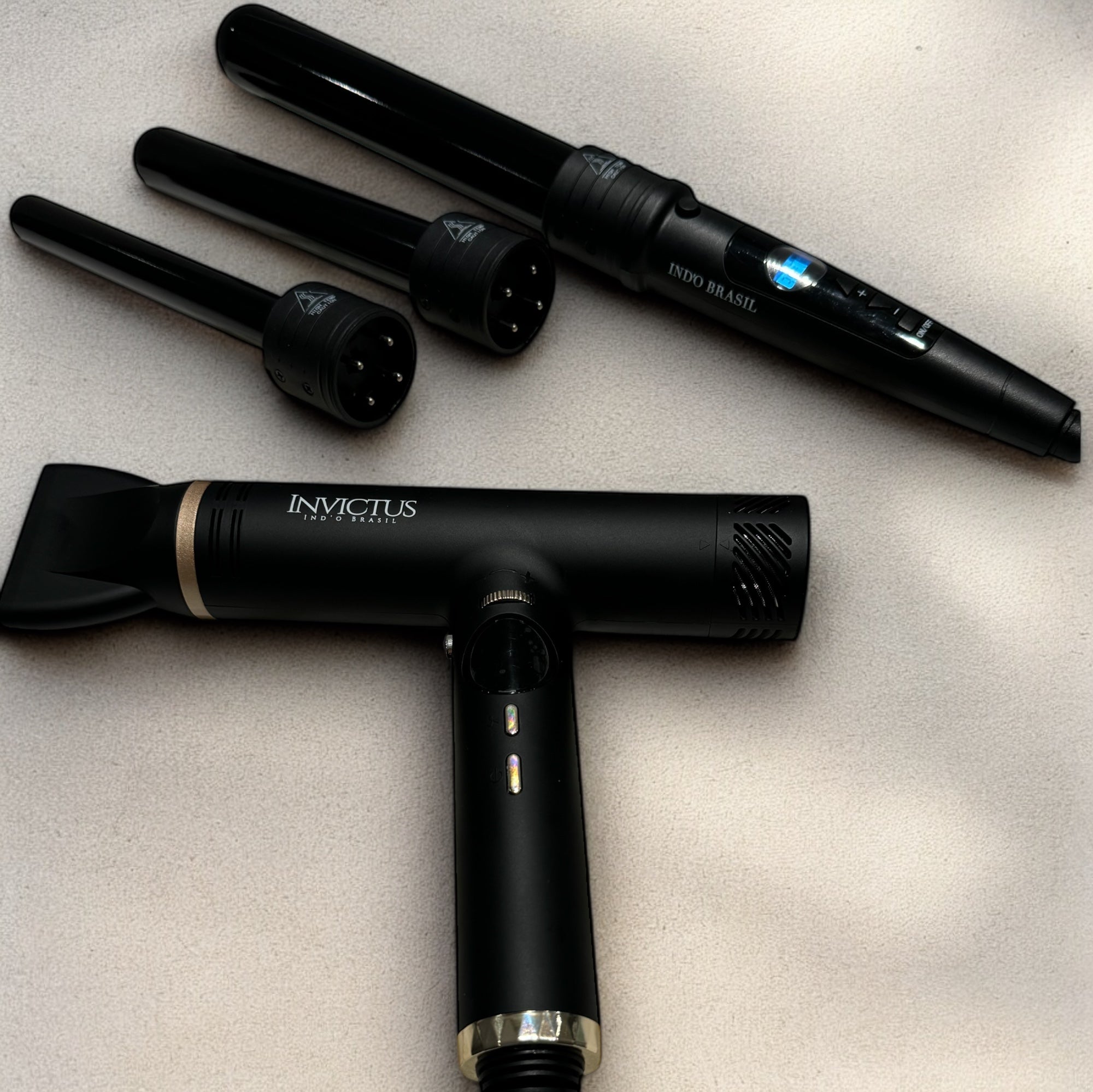 INVICTUS Hairdryer + Curling Iron 3 in 1  Actie!