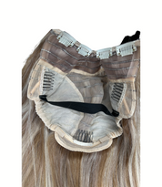 Back peace donker blond